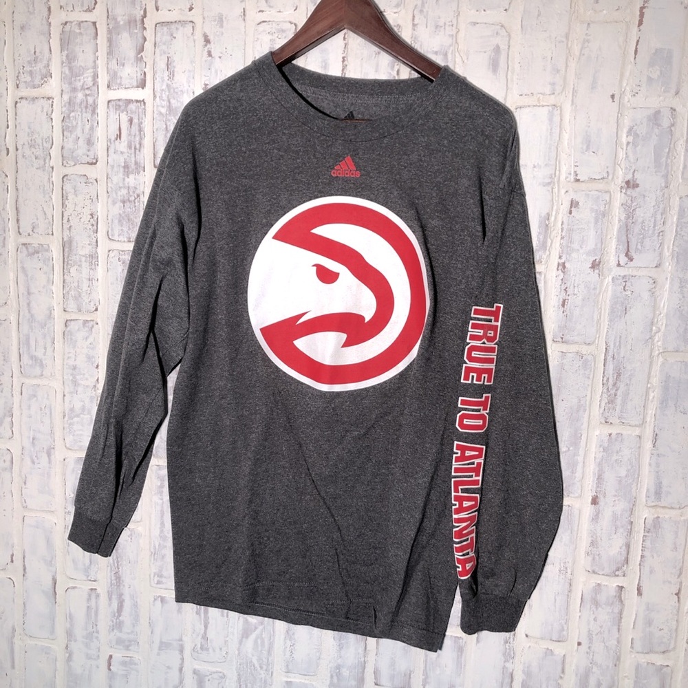 Adidas Atlanta Hawks Long Sleeve Shirt